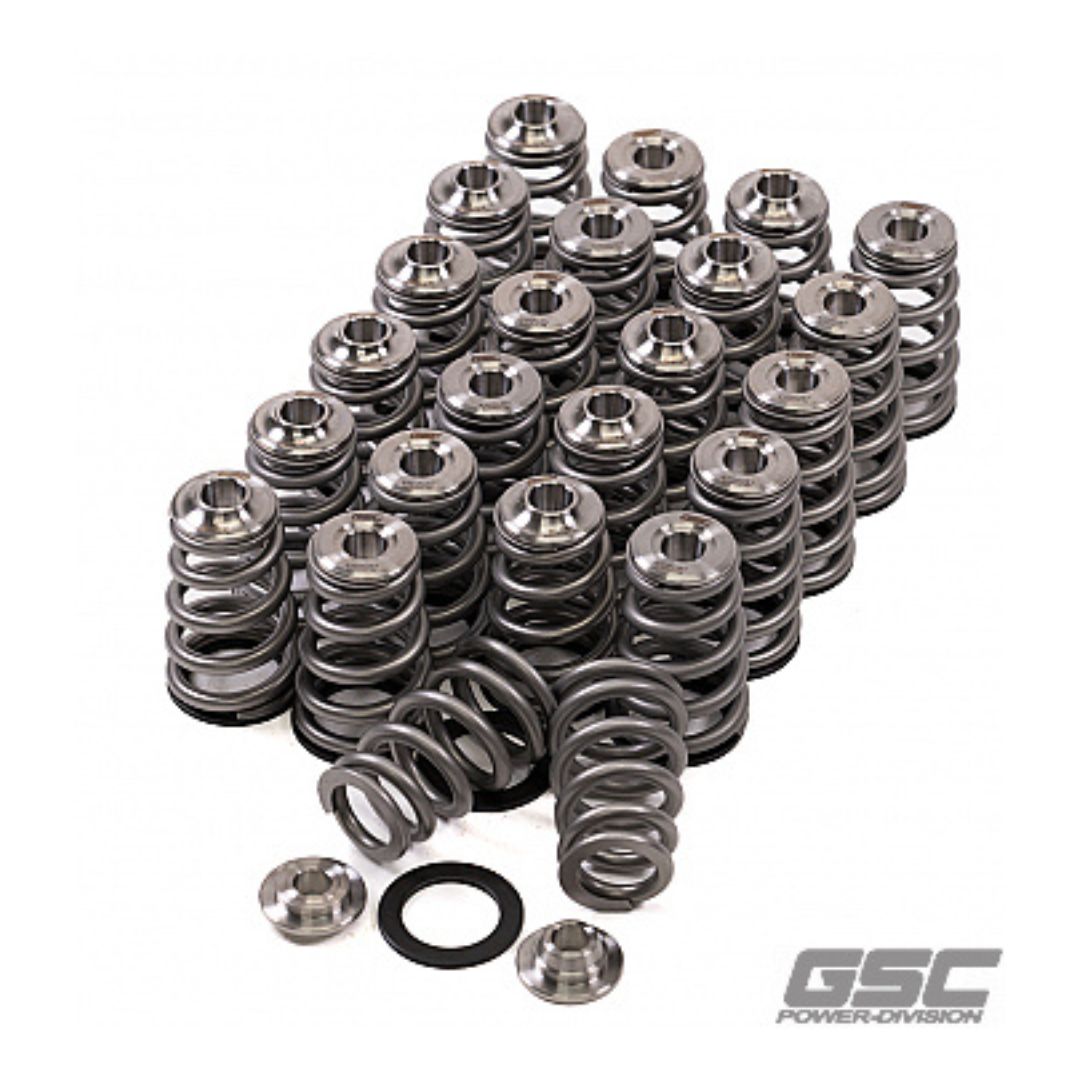 GSC P-D Nissan VR38DETT High Pressure Conical Valve Spring Kit w/ Titanium Retainer - GSC5069 - GSC General