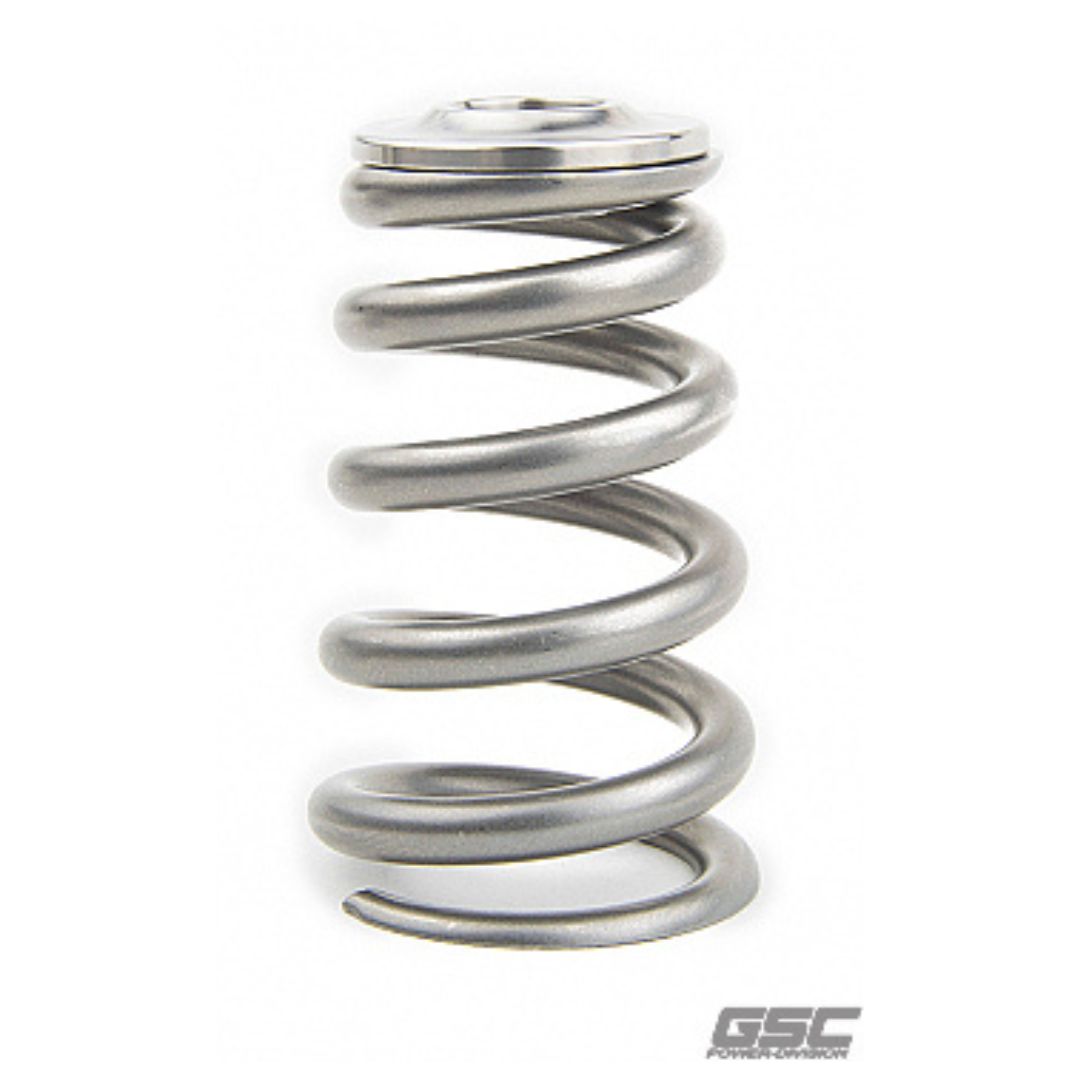 GSC P-D Mitsubishi 4G63T High Pressure Single Conical Valve Spring & Ti Retainer Kit - GSC5079 - GSC General