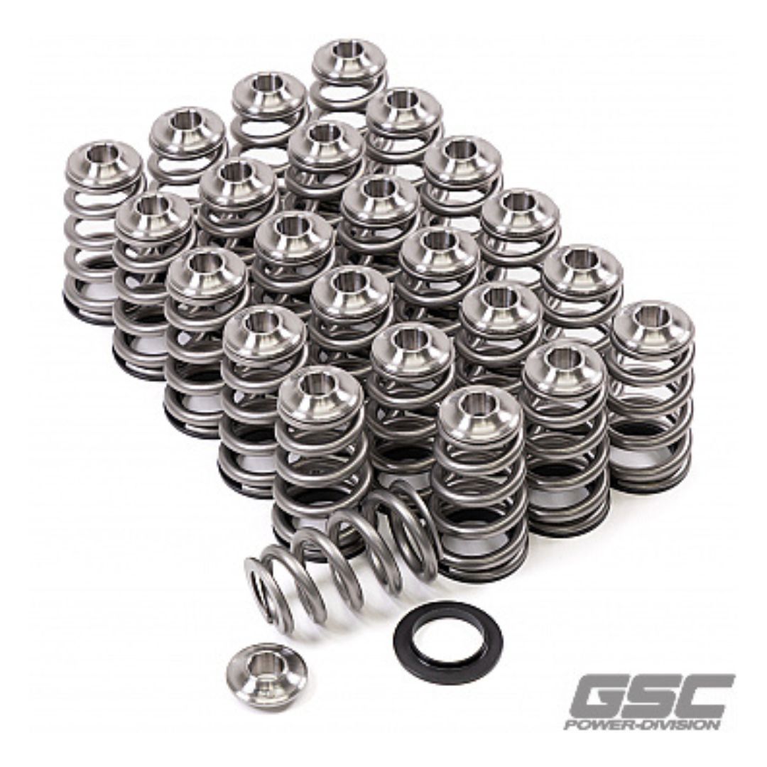 GSC P-D Nissan VR30DDTT HP Conical Valve Spring Ti Retainer & Seat Kit (10500RPM/55PSI Max) - GSC5084 - GSC General