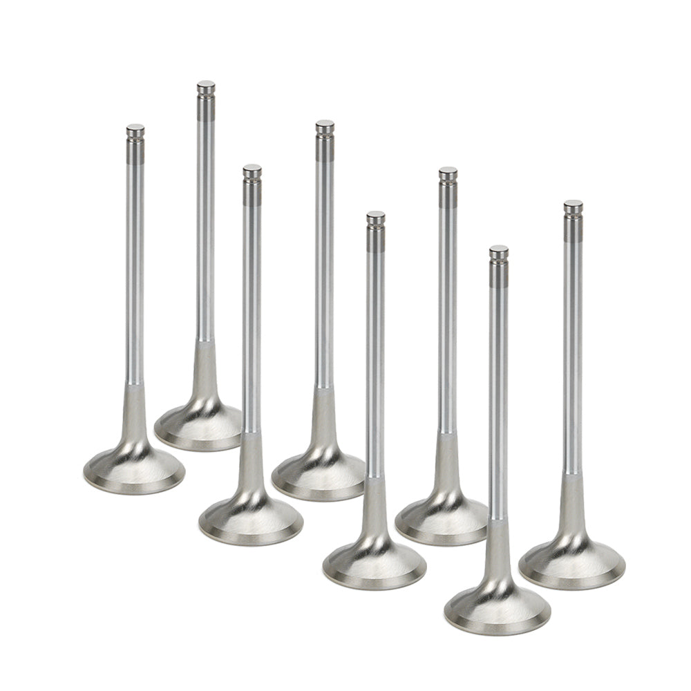 Supertech Mitsubishi 4G63 Exhaust Valve INCONEL +1mm (SET OF 8) MEVI-1009-8 - Supertech Head Components