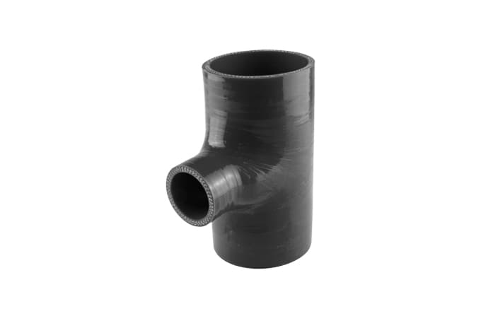 Turbosmart Hose Tee 3.00" ID 1.5" Spout - TS-HT300150-BK