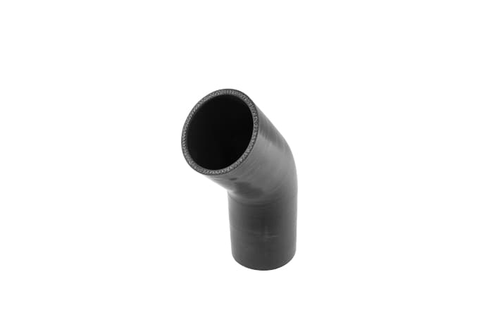 Turbosmart Silicon 45 Degree Silicon Hose Elbow 2.50" (Black) - TS-HE45250-BK