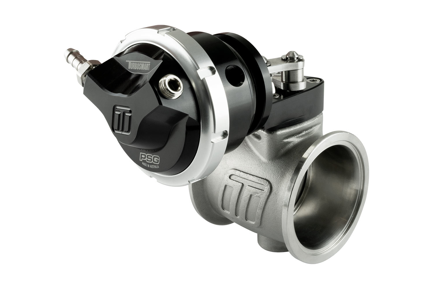 Turbosmart PSG50 Pneumatic Straight Gate 6psi Black - TS-0565-1762 - Turbosmart Turbosmart Products
