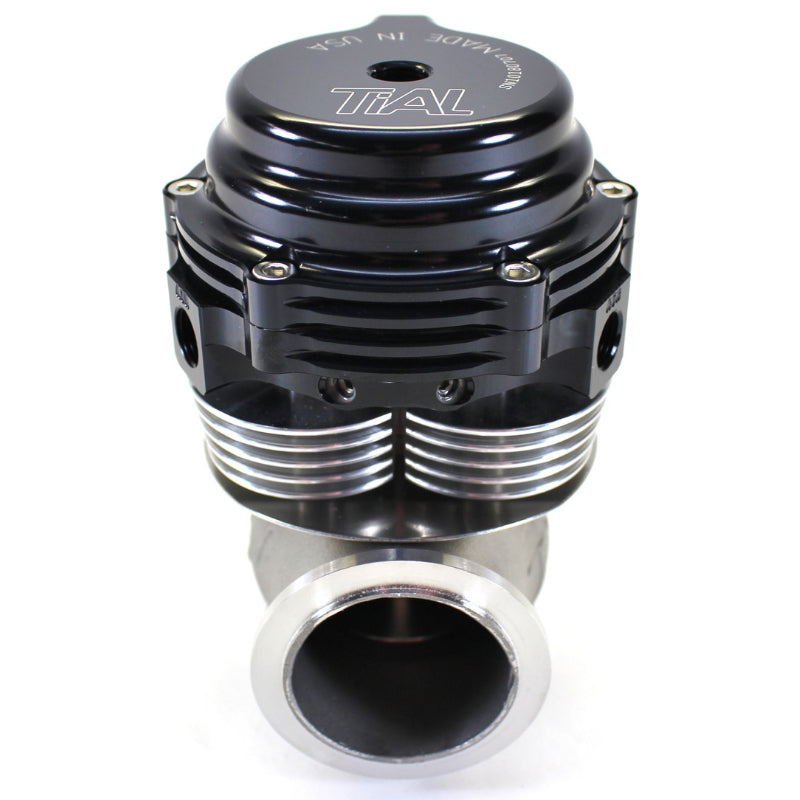 Tial 38mm MVS-A V-Band Wastegate - Black - Tial Wastegates