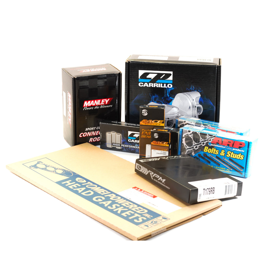 4G63 (EVO IV) Premium Engine Rebuild Package - Tomei Head Gasket 1.5mm - 8.5:1 CR - Not specified Engine Rebuild Package
