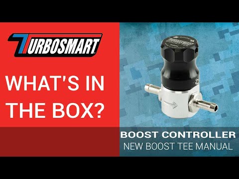 Turbosmart All New Boost Tee Manual Boost Controller Black - TS-0101-1102