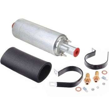 Walbro External Fuel Pump 255LPH 500HP - Includes 400-939 Fitting Kit - Walbro Fuel Pump