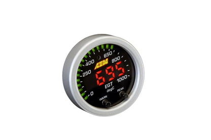 AEM X-Series Digital Exhaust Gas Gauge 0-1800F / 0-1000C - 30-0305