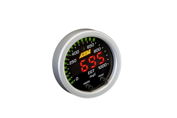 AEM X-Series Digital Exhaust Gas Gauge 0-1800F / 0-1000C - 30-0305