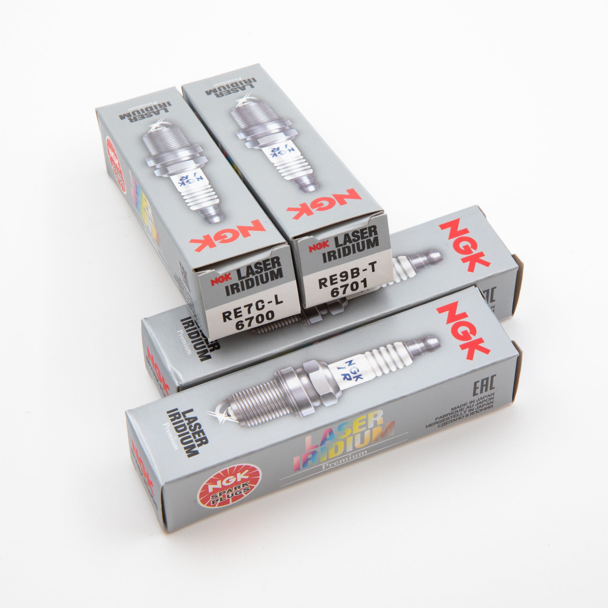 NGK Laser Iridium Spark Plug Set - RX8