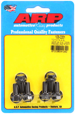 ARP Pressure Plate Bolt Kit – Toyota 2.2L (20R & 22R), hex - 103-2201 - ARP Clutch Cover Kit