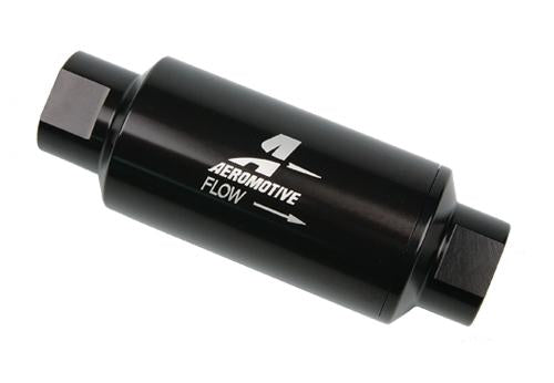 Aeromotive 10 Micron ORB-10 Black Fuel Filter - 12321