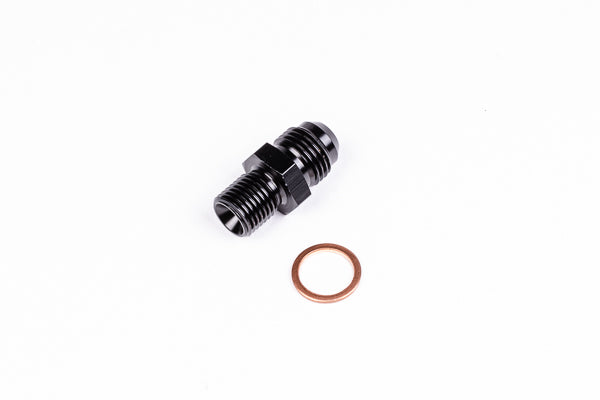 Radium Fitting, 6AN Male To M12X1.25 Male - 14-0425