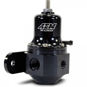 AEM Universal Adjustable Fuel Pressure Regulator - 40-130 PSI -6AN - 25-305BK