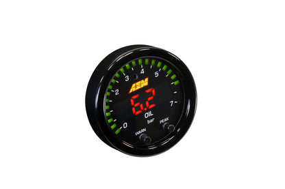 AEM X-Series Oil/Fuel Pressure Gauge 0-100psi - 30-0301