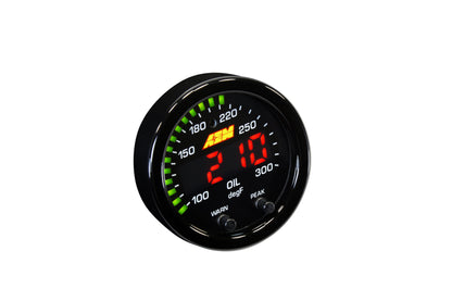 AEM X-Series Water, Oil Temperature Gauge 40-150C - 30-0302