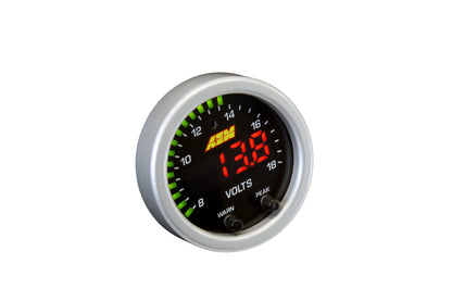 AEM X-Series Volts Gauge 8-18V - 30-0303