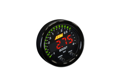 AEM X-Series 60PSI / 4BAR Boost Display Gauge - 30-0308