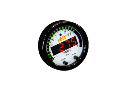 AEM X-Series 60PSI / 4BAR Boost Display Gauge - 30-0308