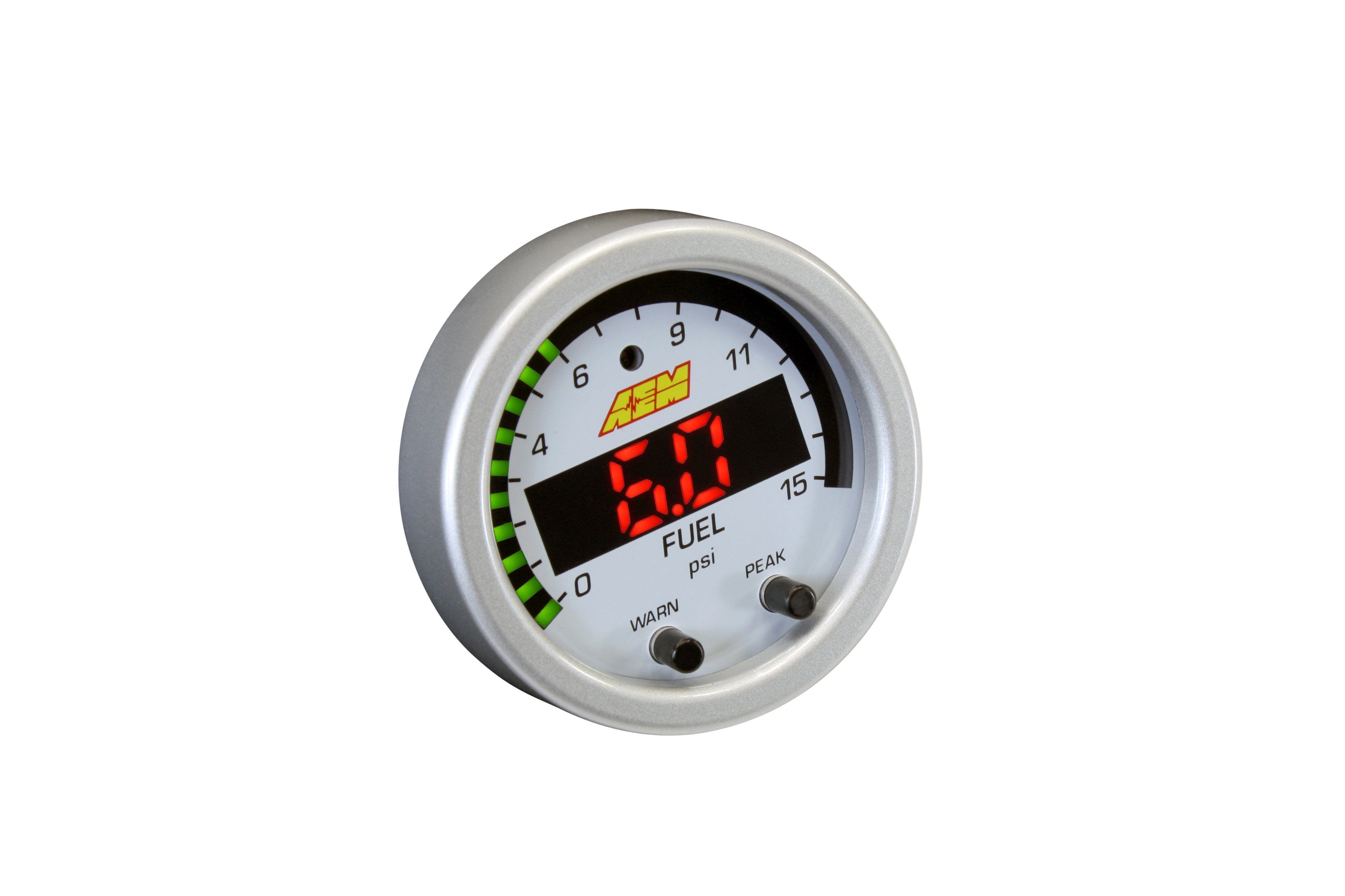 AEM X-Series Boost / Fuel Pressure Gauge 0-15PSI - 30-0309