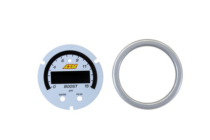 AEM X-Series Boost / Fuel Pressure Gauge 0-15PSI - 30-0309