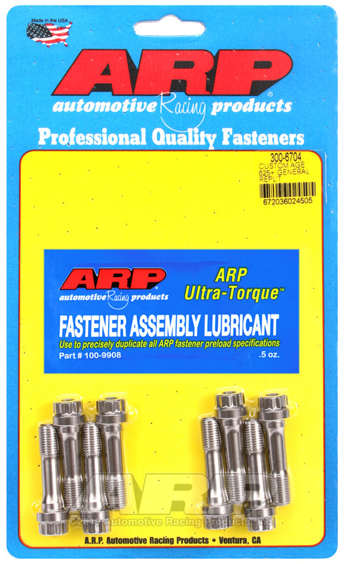 ARP General Replacement Rod Bolts CA625+ - ARP300-6704