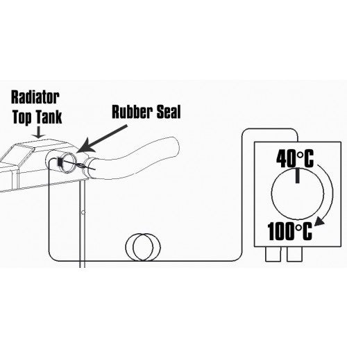 Davies Craig Thermatic® Fan Switch (Mechanical) plus Relay (suit Air Con) (12V & 24V) - DC0404