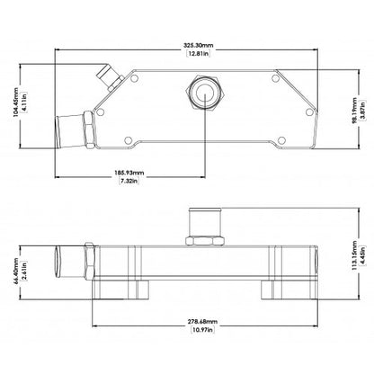 Davies Craig LS Series EWP® Block Adapter Suits GM Gen III & IV SB & LSX - DC8670