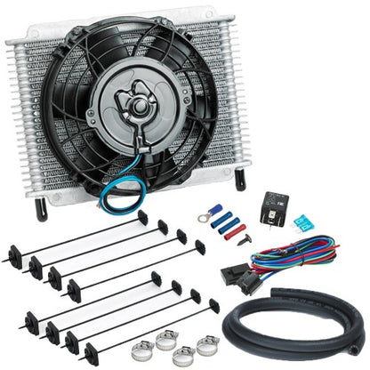 Davies Craig Transmission Oil Cooler 23 Plate & 8" Fan Combo 12V - DC0698