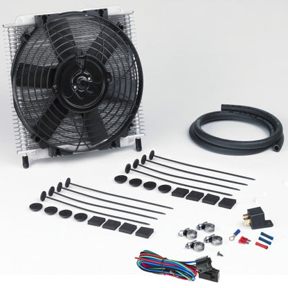 Davies Craig Transmission Oil Cooler 30 Plate & 10" Fan Combo (12V) - DC0691