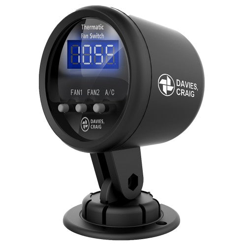 Davies Craig Digital Gauge Thermatic Fan & EWP Switch Kit - DC-0500