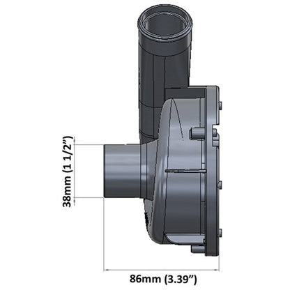 Davies Craig EWP150 BLACK Remote Electric Water Pump 12(V) - DC8165