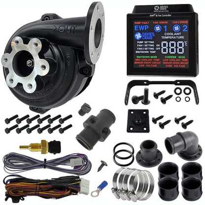 Davies Craig EWP80 Alloy Flange Combo - Remote Electric Water Pump & Controller (12V) - DC8908
