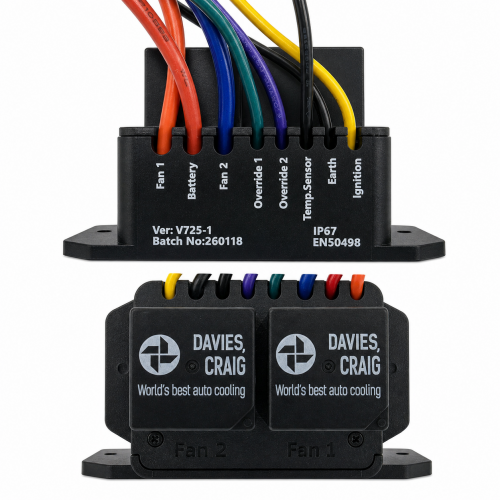 Davies Craig Digital Thermatic® Fan Switch - GEN II with M12 x 1.5 Sensor - DC0483