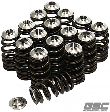 GSC Power-Division Beehive Spring Set with Titanium Retainer for all 4G63 - GSC5040