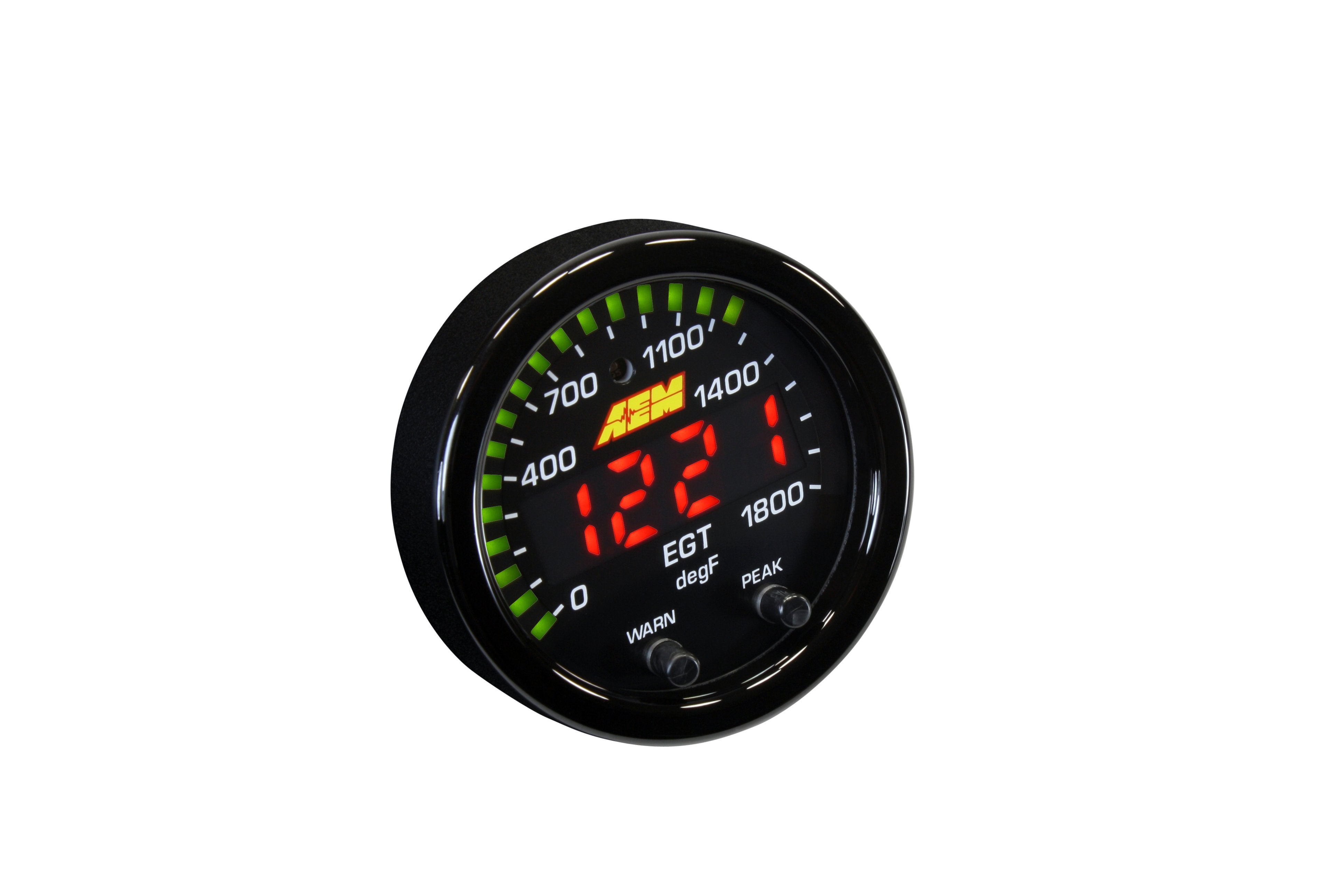 AEM X-Series Digital Exhaust Gas Gauge 0-1800F / 0-1000C - 30-0305