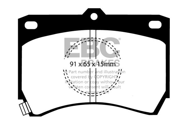 EBC Ultimax Front Brake Pads DP655