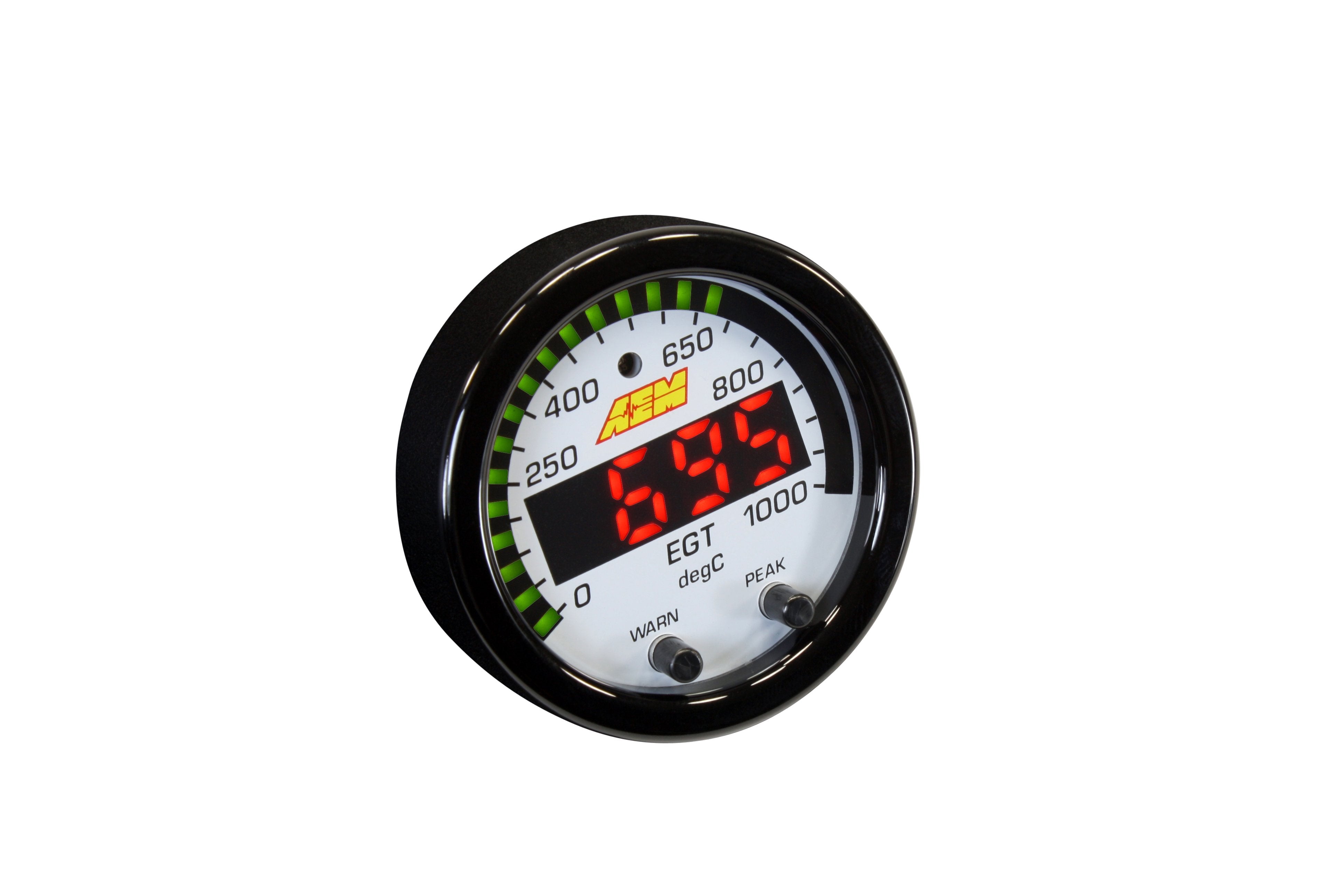 AEM X-Series Digital Exhaust Gas Gauge 0-1800F / 0-1000C - 30-0305