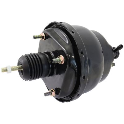 Aeroflow GM 7" Brake Booster Black Finish Dual Diaphram - AF300-105BLK