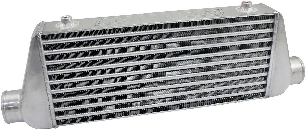 Aeroflow 450x200x64mm Street Series Aluminium Intercooler, Polished Finish  - AF90-1007