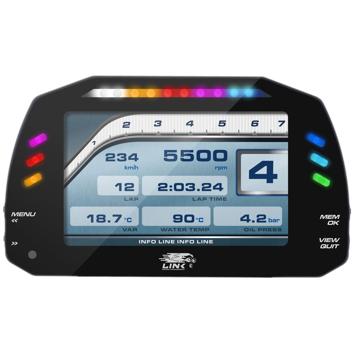 Link MXS - Race Edition Dash