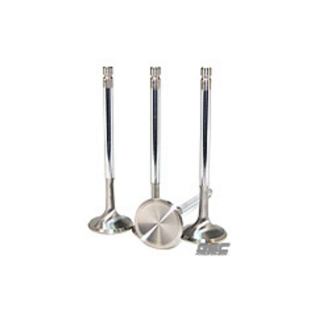 GSC P-D Toyota 2JZ 21-4N Chrome Polished Intake Valve - 34.6mm Head (+1mm) - Set of 12 - GSC2064-12