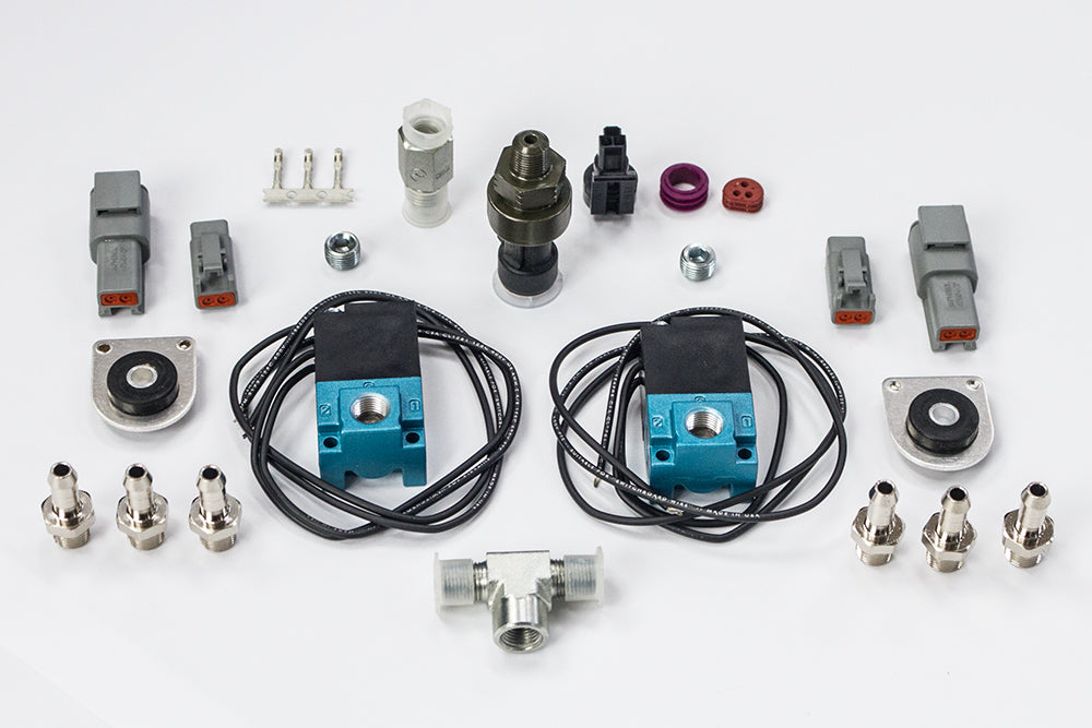 Haltech CO2 Boost Control Dual Solenoid & Pressure Sensor Kit HT-020402