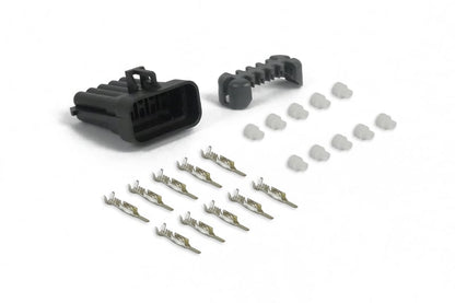 Haltech Plug and Pins Only - Metri-Pack 10 WAY 150 Series Sealed Female, sensor - HT-030435