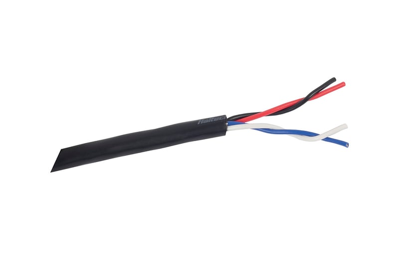 Haltech Cable - Multicore - 4 x 20AWG (Red/Black/White/Blue) - 10M (32')Length: 10M / 32ft, ECU - HT-039204