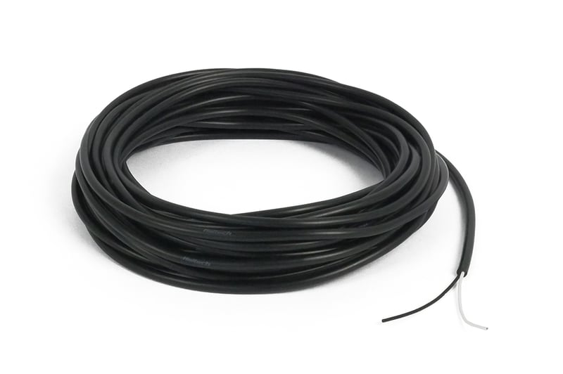 Haltech Cable - Multicore - 2 x 22AWG (Black/White) - 10M (32')Length: 10M / 32ft, ECU - HT-039205