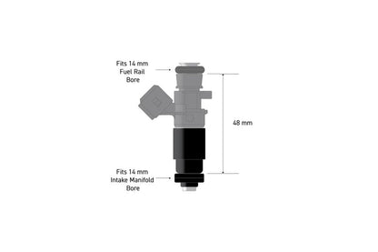 Haltech Fuel Injector Adapter - Nissan Base, fuel injectors - HT-080008