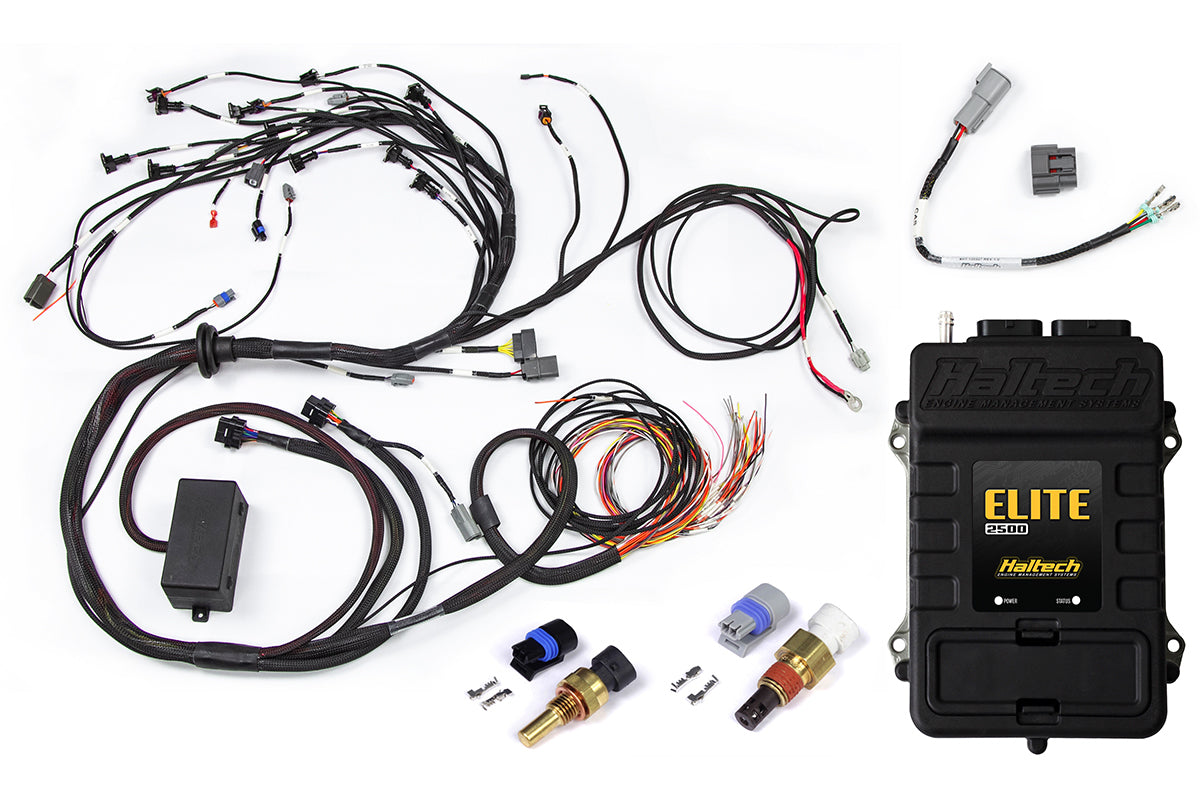 Haltech RB Twin CAM Elite 2500 ECU, Main Harness, CAS Breakout, ATS, HT-151307