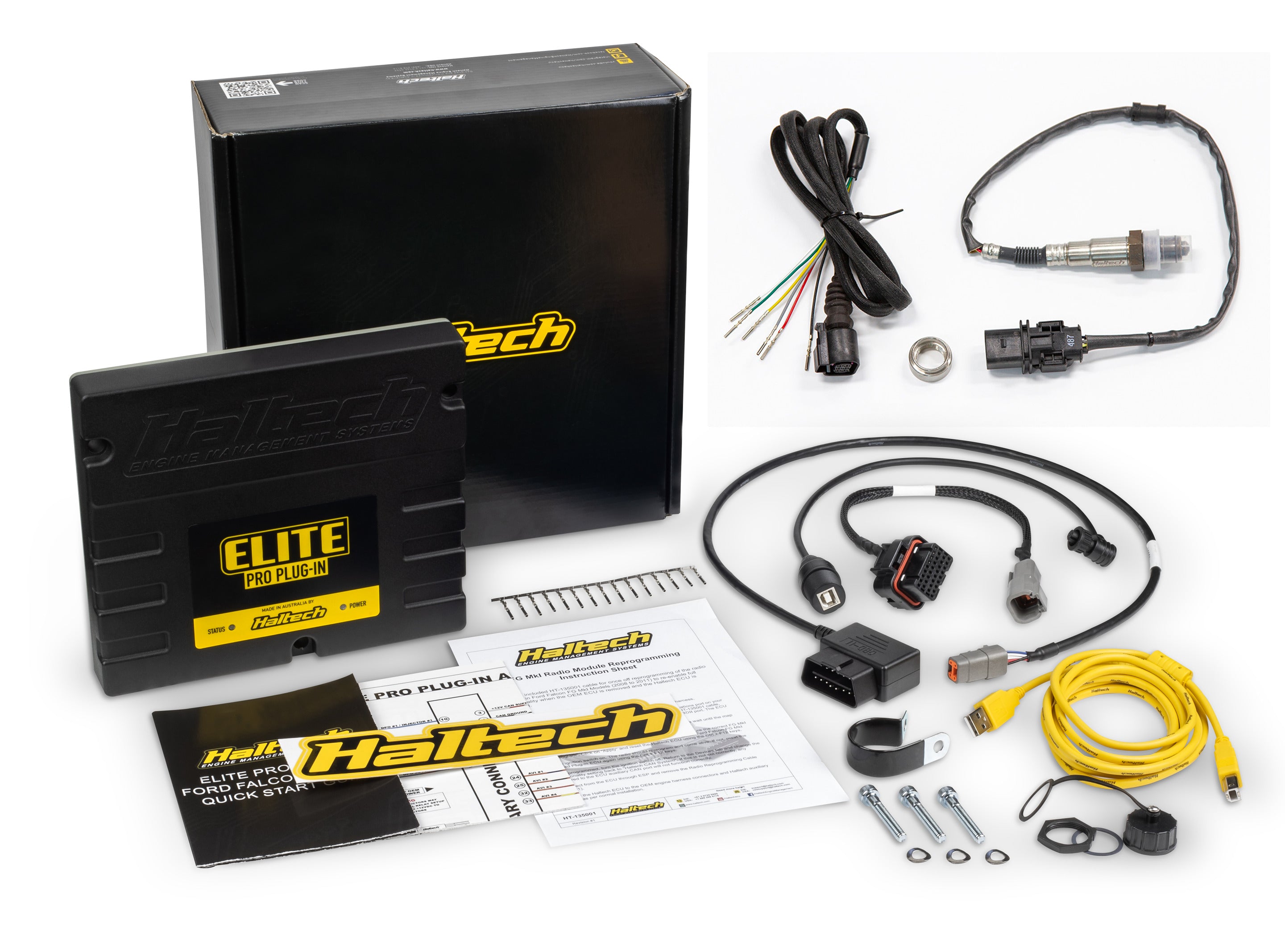 Haltech Elite PRO Direct Plug-in Ford Falcon i6 "Barra" Wideband Kit HT-154006