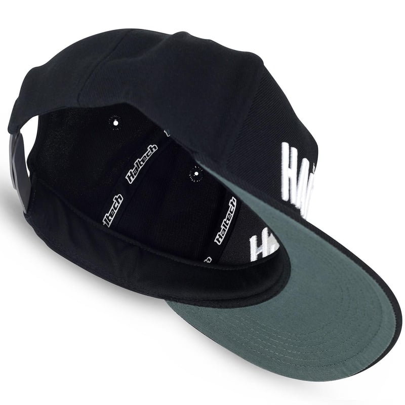 Haltech Snap Back Black with White TextSize: One size fits all., Merch - HT-301002